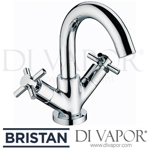 Bristan DX BAS C Decade Basin Mixer with Clicker Waste Bathroom Tap Spare Parts